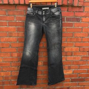 Express Seffaro Flare Leg Jeans